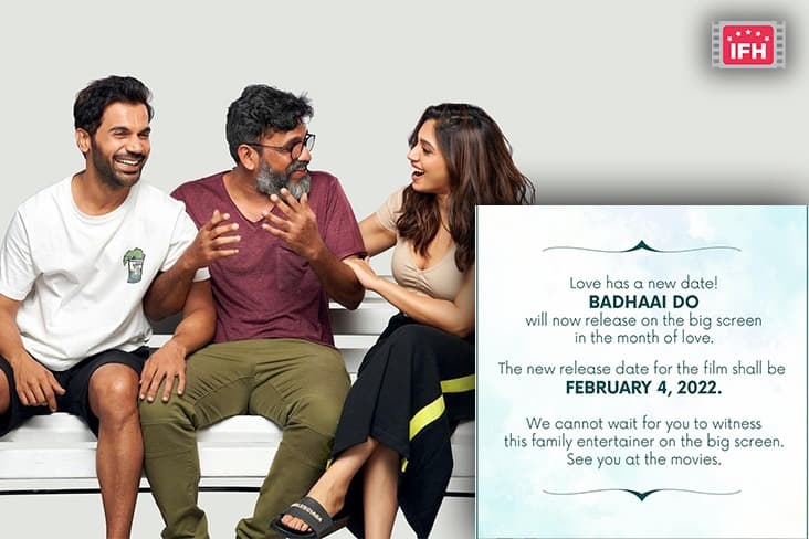 Rajkummar Rao, Bhumi Pednekar Starrer Badhaai Do To Release On 4th February 2022