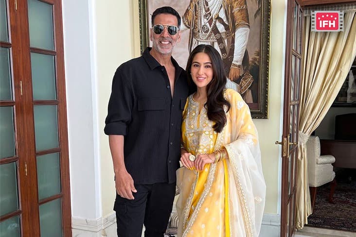 Akshay Kumar, Sara Ali Khan Promote Their Upcoming Film Atrangi Re In Full Swing