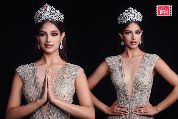 Punjabi Girl Harnaaz Sandhu Makes India Proud, Bringing Home The Miss Universe Crown After 21 Years!
