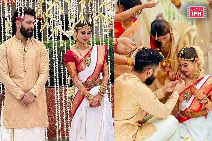 Mouni Roy Ties The Knot With Boyfriend Suraj Nambiar In Goa