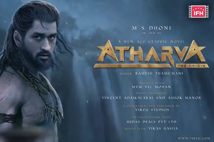 M S Dhoni Unveils His First Look As Atharva In The Upcoming Sci-Fi Graphic Novel