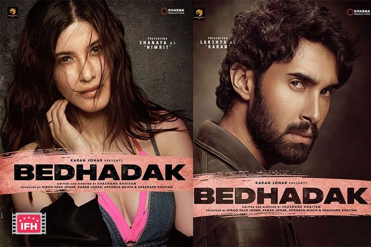 “Looks That Will Melt Your Heart”- Karan Johar Introduces Shanaya Kapoor, Lakshya Lalwani In Bedhadak First Look