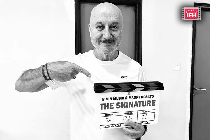 Anupam Kher’s 525th Film Titled ‘The Signature’