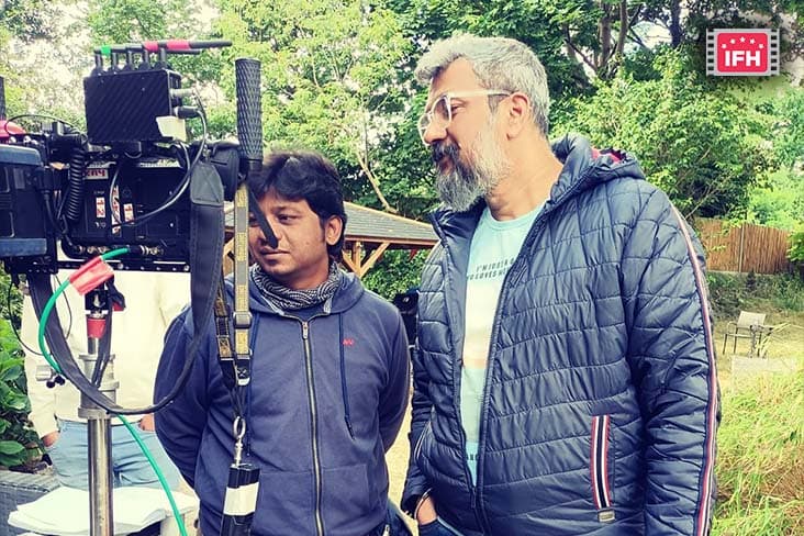 Lokesh Gupte Shares A BTS Picture From The Sets Of His Film ‘My Dad’s Wedding’