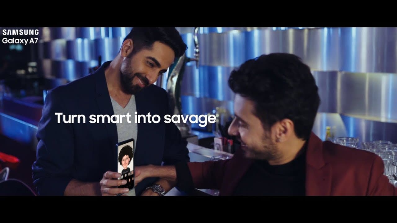 Samsung Galaxy A7 AR Emoji Tvc