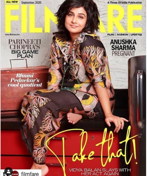 Film Fare Magazine Cover Sept 2020