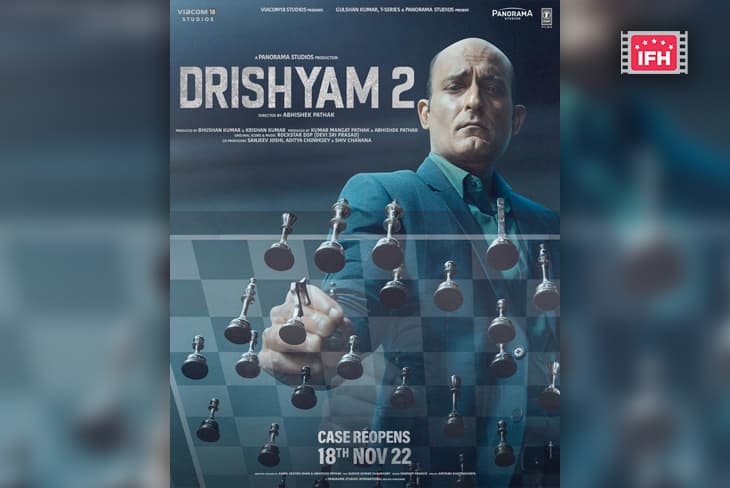 Makers Unveils Look Of Akshaye Khanna From Upcoming Film 'Drishyam 2'