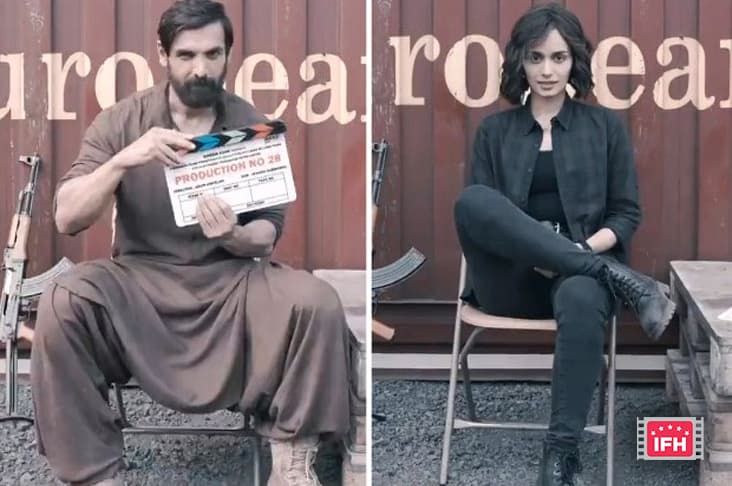 John Abraham And Manushi Chhillar Wrap Up Shooting For Their Next Film 'Tehran'