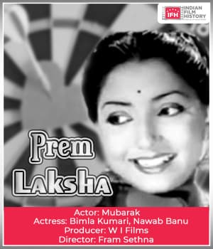 Prem Laksha (1936) poster