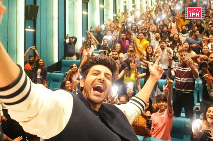 Kartik Aaryan Launches Ajay Devgn's Theater Chain In Ahmedabad