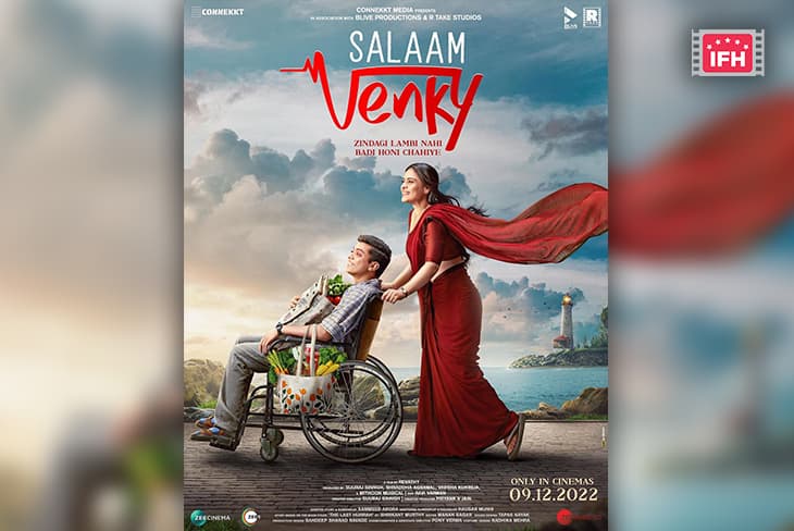 Kajol Releases A New Poster Of 'Salaam Venky' With The Release Date.