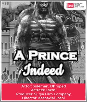 A Prince Indeed (1930) poster