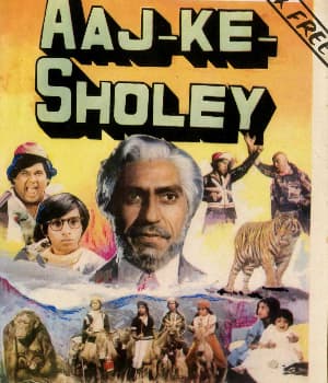Aaj Ke Sholey (1985) poster