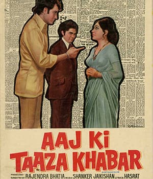 Aaj Ki Taaza Khabar (1973) poster