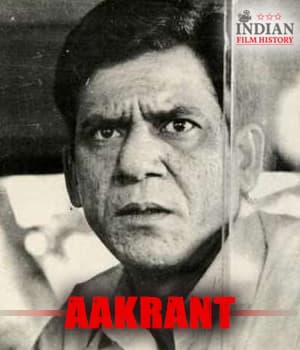 Aakrant (1973) poster