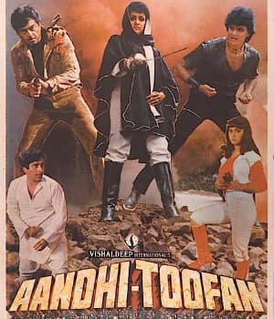 Aandhi Toofan (1985) poster