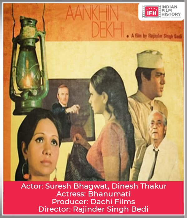 Aankhin Dekhi (1978) poster