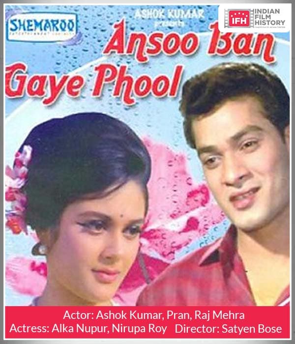 Aansoo Ban Gaye Phool (1969) poster