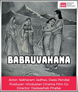 Babruwahan (1923) poster
