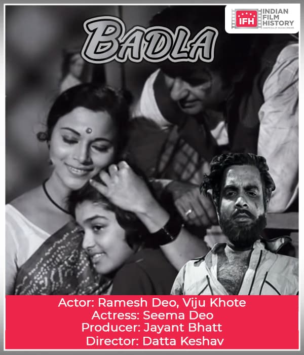 Badla (1977) poster