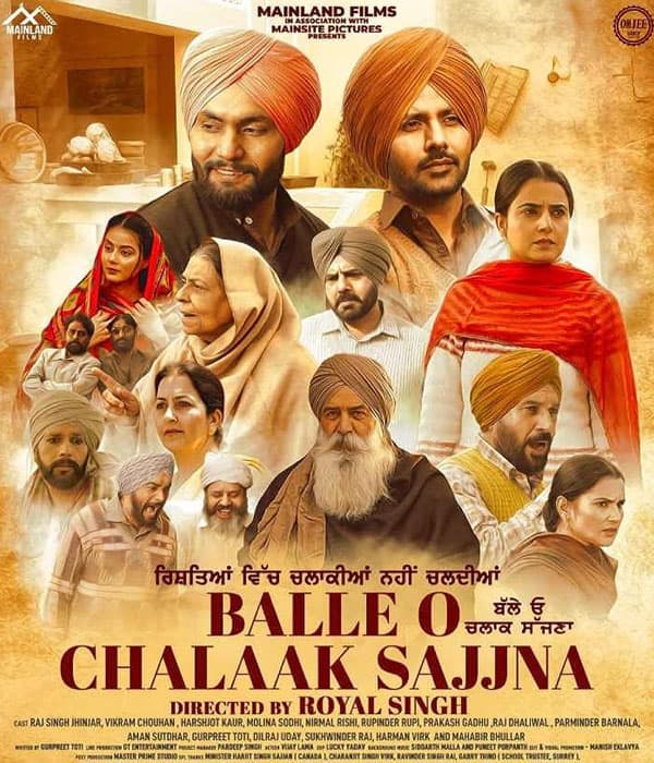 Balle O Chalaak Sajjna (2023) poster