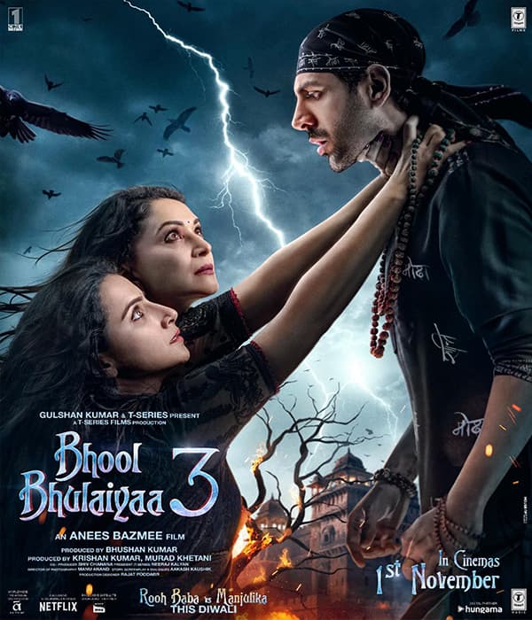 Bhool Bhulaiyaa 3 (2024) poster