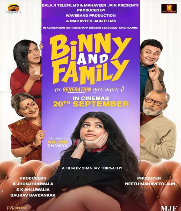 Binny And Family (2024) poster