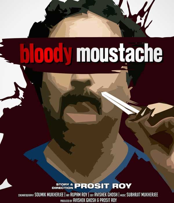 Bloody Moustache (2015) poster