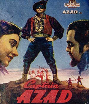 Captain Azad (1964) poster