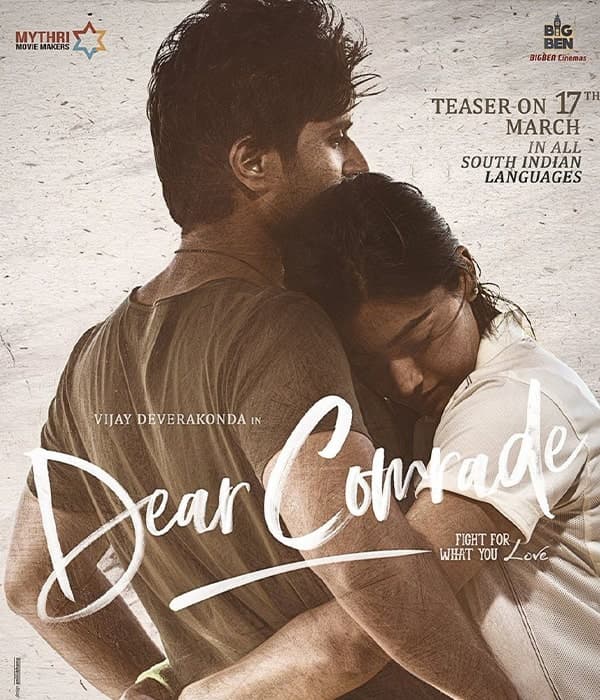 Dear Comrade (2019) poster
