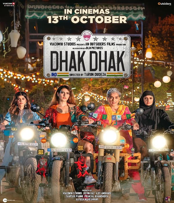 Dhak Dhak (2023) poster