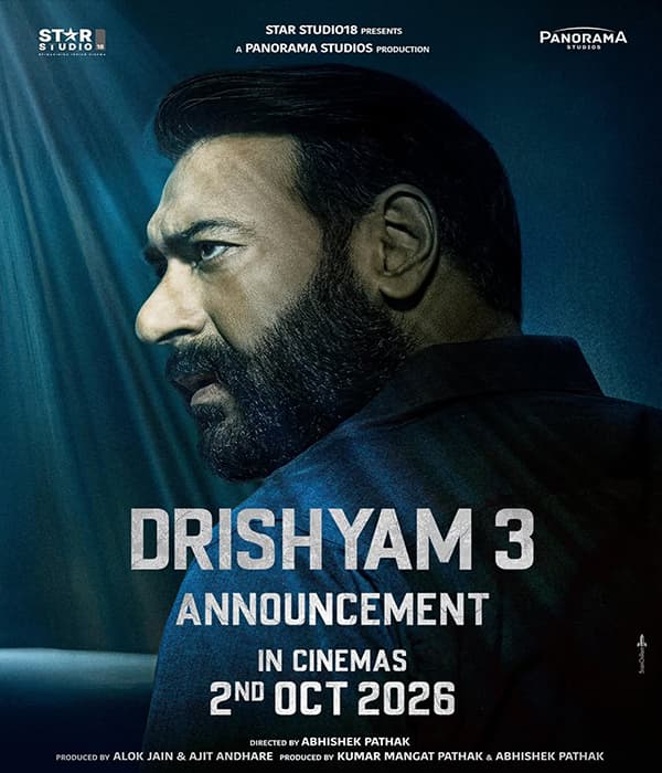 Drishyam 3 (2026) poster