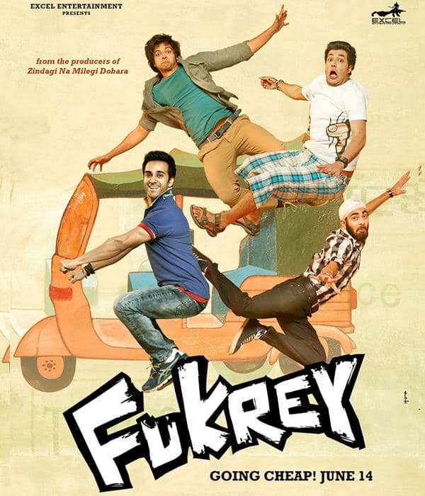 Fukrey (2013) poster