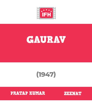 Gaurav (1947) poster
