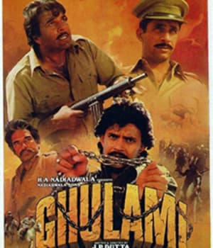 Ghulami (1985) poster