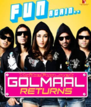 Golmaal Returns (2008) poster