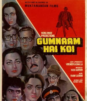 Gumnam Hai Koi (1983) poster