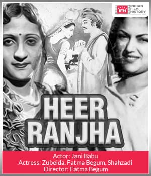 Heer Ranjha (1928) poster