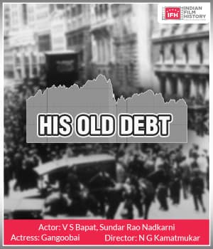 His Old Debt (1929) poster