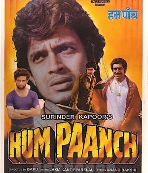 Hum Paanch (1981) poster