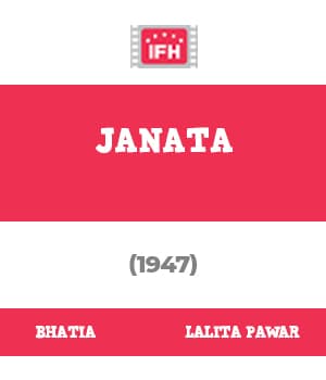 Janata (1947) poster