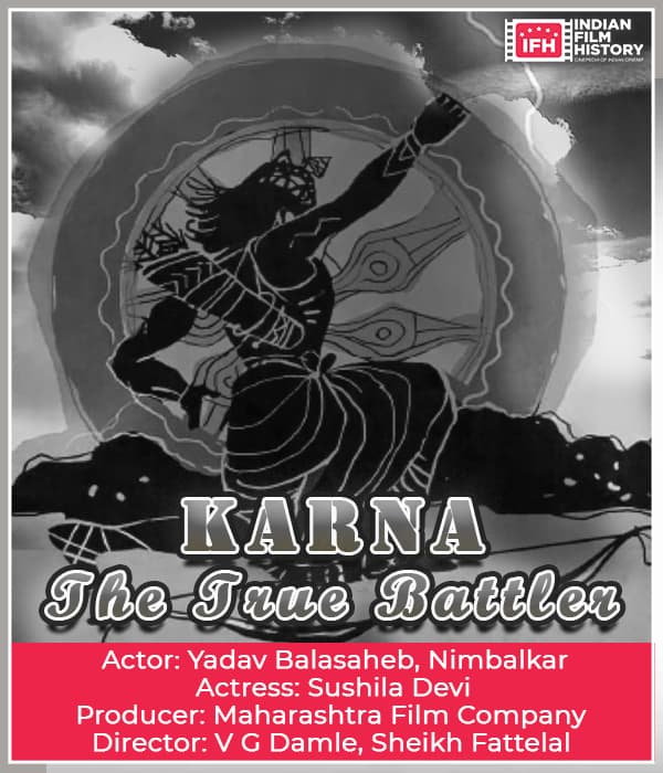 Karna The True Battler (1928) poster