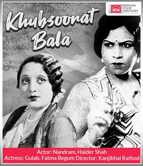 Khubsoorat Bala (1926) poster