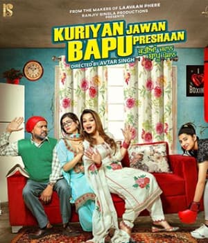 Kuriyan Jawan Bapu Pareshaan (2021) poster