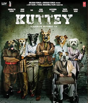Kuttey (2023) movie poster