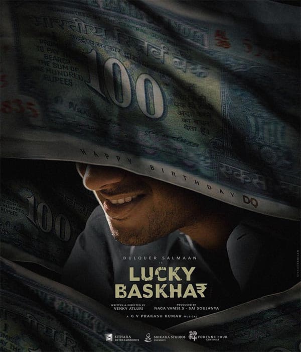 Lucky Baskhar (2024) poster