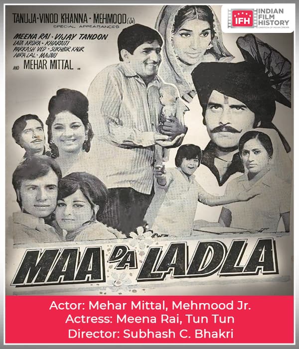 Maa Da Laadla (1972) poster