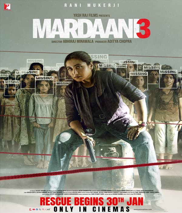 Mardaani 3 (2026) poster