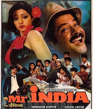 Mr India (1987) poster