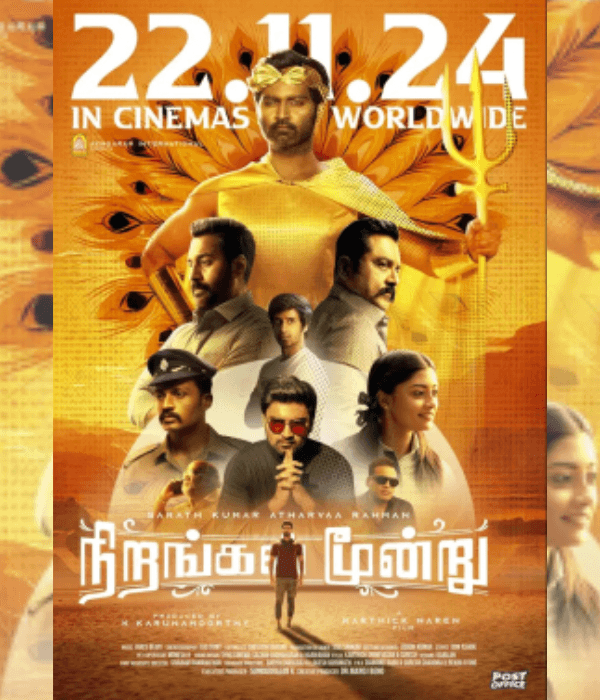 Nirangal Moondru (2024) poster